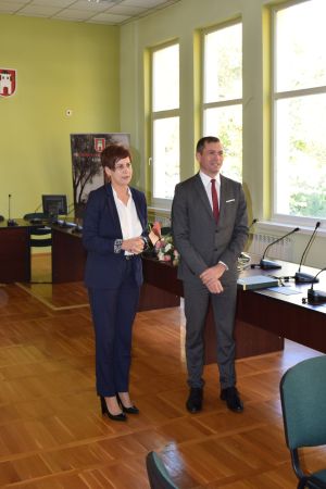 Uroczystość wreczenia nagród dla zasłużonych nauczycieli z okazji Dnia Edukacji Narodowej