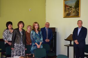 Uroczystość wreczenia nagród dla zasłużonych nauczycieli z okazji Dnia Edukacji Narodowej