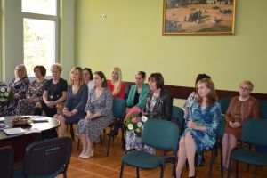 Uroczystość wreczenia nagród dla zasłużonych nauczycieli z okazji Dnia Edukacji Narodowej
