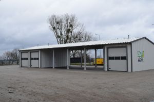 Główny budynek Punktu Selektywnej Zbiórki Odpadów Komunalnych