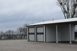 Główny budynek Punktu Selektywnej Zbiórki Odpadów Komunalnych