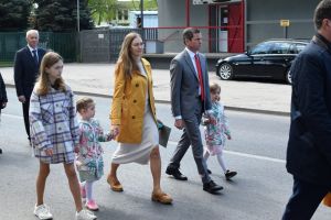 Uroczystość obchodów święta Konstytucji 3 Maja w Dobrzyniu nad Wisłą
