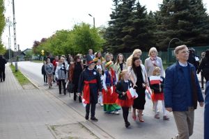 Uroczystość obchodów święta Konstytucji 3 Maja w Dobrzyniu nad Wisłą