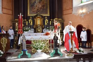 Uroczystość obchodów święta Konstytucji 3 Maja w Dobrzyniu nad Wisłą