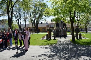 Uroczystość obchodów święta Konstytucji 3 Maja w Dobrzyniu nad Wisłą