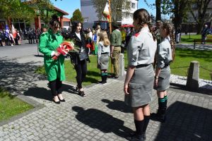 Uroczystość obchodów święta Konstytucji 3 Maja w Dobrzyniu nad Wisłą