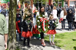 Uroczystość obchodów święta Konstytucji 3 Maja w Dobrzyniu nad Wisłą