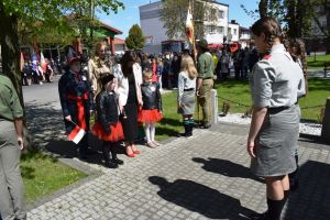Uroczystość obchodów święta Konstytucji 3 Maja w Dobrzyniu nad Wisłą
