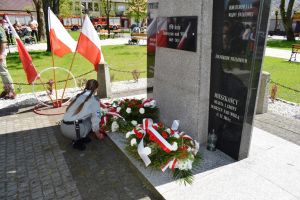 Uroczystość obchodów święta Konstytucji 3 Maja w Dobrzyniu nad Wisłą