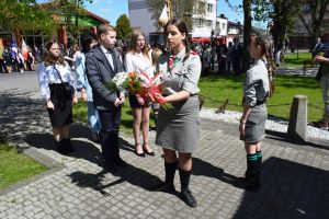 Uroczystość obchodów święta Konstytucji 3 Maja w Dobrzyniu nad Wisłą