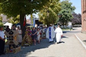 Dożynki gminno-parafialne w Dobrzyniu nad Wisłą