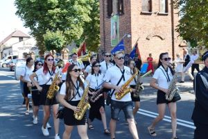 Dożynki gminno-parafialne w Dobrzyniu nad Wisłą