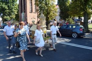 Dożynki gminno-parafialne w Dobrzyniu nad Wisłą