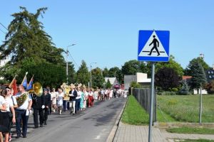 Dożynki gminno-parafialne w Dobrzyniu nad Wisłą