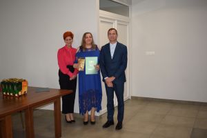 Wręczenie nagród dla nauczycieli