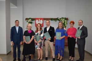Wręczenie nagród dla nauczycieli