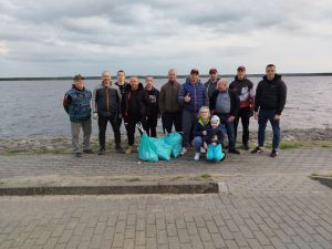 Sprzątanie skarpy wiślanej