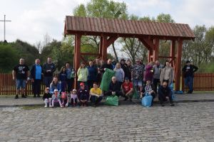 Sprzątanie skarpy wiślanej