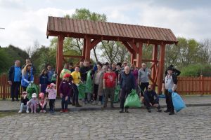 Sprzątanie skarpy wiślanej