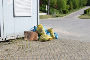 Sprzątanie skarpy wiślanej
