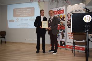 Uroczytość w związku z przystąpieniem gminy Dobrzyń nad Wisłą do Karty Seniora