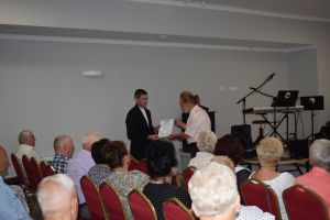 Uroczytość w związku z przystąpieniem gminy Dobrzyń nad Wisłą do Karty Seniora