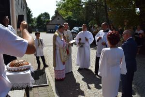 Dożynki gminno-parafialne w Dobrzyniu nad Wisłą