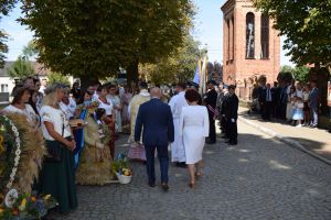 Dożynki gminno-parafialne w Dobrzyniu nad Wisłą