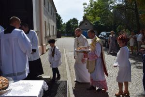 Dożynki gminno-parafialne w Dobrzyniu nad Wisłą