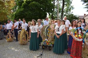 Dożynki gminno-parafialne w Dobrzyniu nad Wisłą