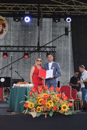 Dożynki gminno-parafialne w Dobrzyniu nad Wisłą