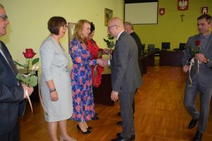 Wręczenie nagród dla nauczycieli