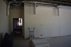 Nowo powstająca sala zajęciowa w żłobku