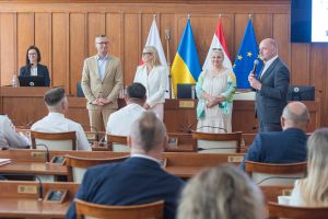 Podpisanie umów na dofinansowanie projektu dotyczącego doposażenia PSZOK w Dobrzyniu nad Wisłą