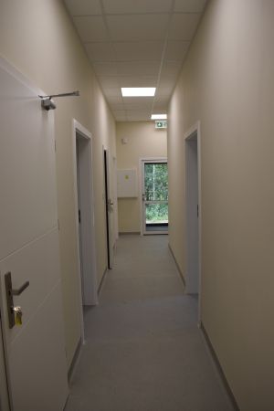 Nowo wybudowany budynek przedszkola