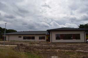 Nowo wybudowany budynek przedszkola