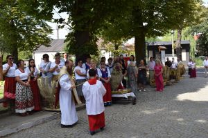 Dożynki gminno-parafialne w Dobrzyniu nad Wisłą