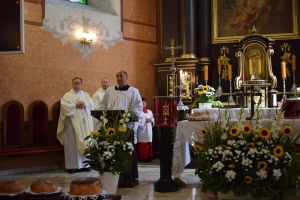 Dożynki gminno-parafialne w Dobrzyniu nad Wisłą