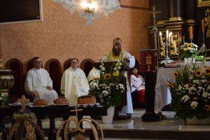 Dożynki gminno-parafialne w Dobrzyniu nad Wisłą