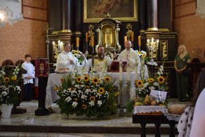 Dożynki gminno-parafialne w Dobrzyniu nad Wisłą