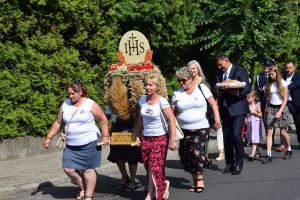 Dożynki gminno-parafialne w Dobrzyniu nad Wisłą