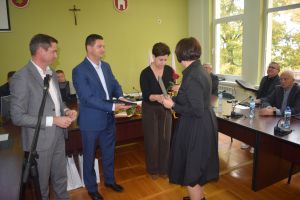 Wręczenie nagród dla nauczycieli