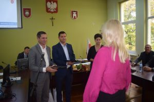 Wręczenie nagród dla nauczycieli