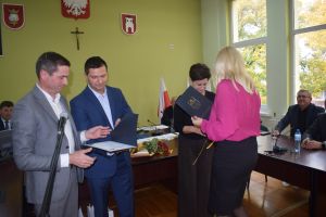 Wręczenie nagród dla nauczycieli