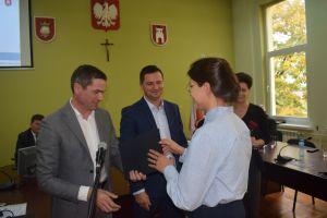 Wręczenie nagród dla nauczycieli