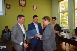 Wręczenie nagród dla nauczycieli