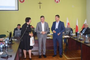 Wręczenie nagród dla nauczycieli