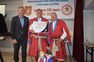 Uroczystości obchodów 30-lecia działalności Stowarzyszenia Gmin Ziemi Dobrzyńskiej