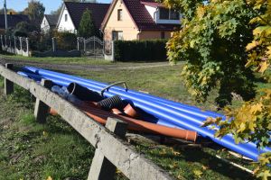 Budowa kanalizacji w Chalinie