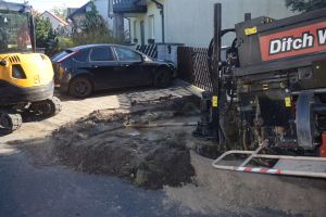 Budowa kanalizacji w Chalinie